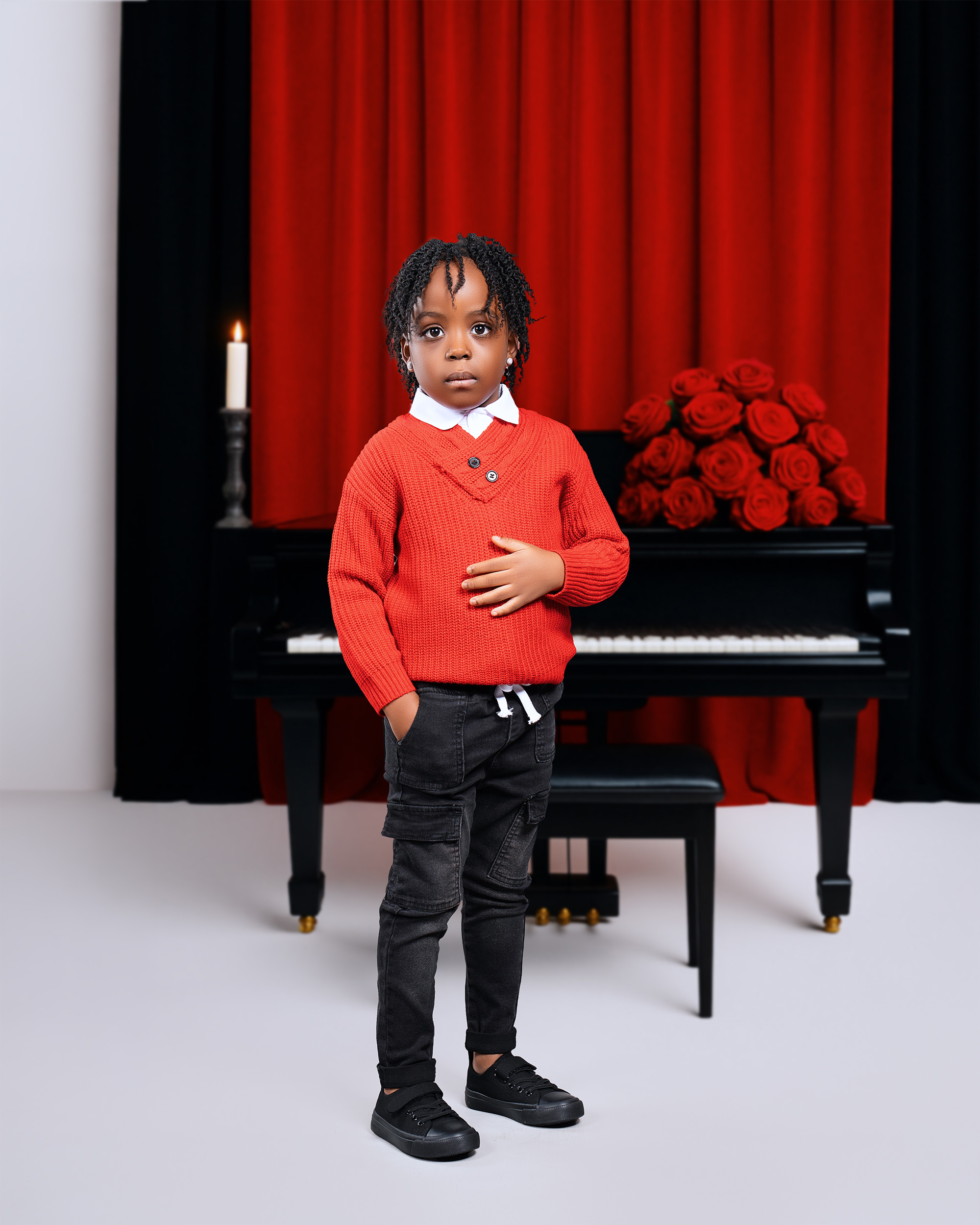 Studio portrait